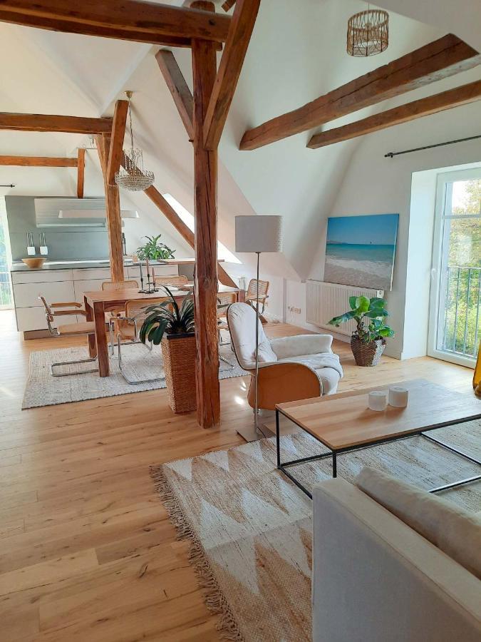 Luxurioeses Loft Mit Schoenem Blick Tremsbüttel Kültér fotó