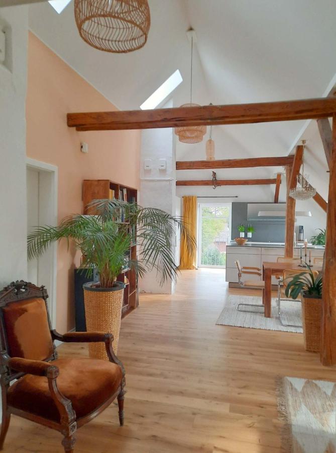 Luxurioeses Loft Mit Schoenem Blick Tremsbüttel Kültér fotó