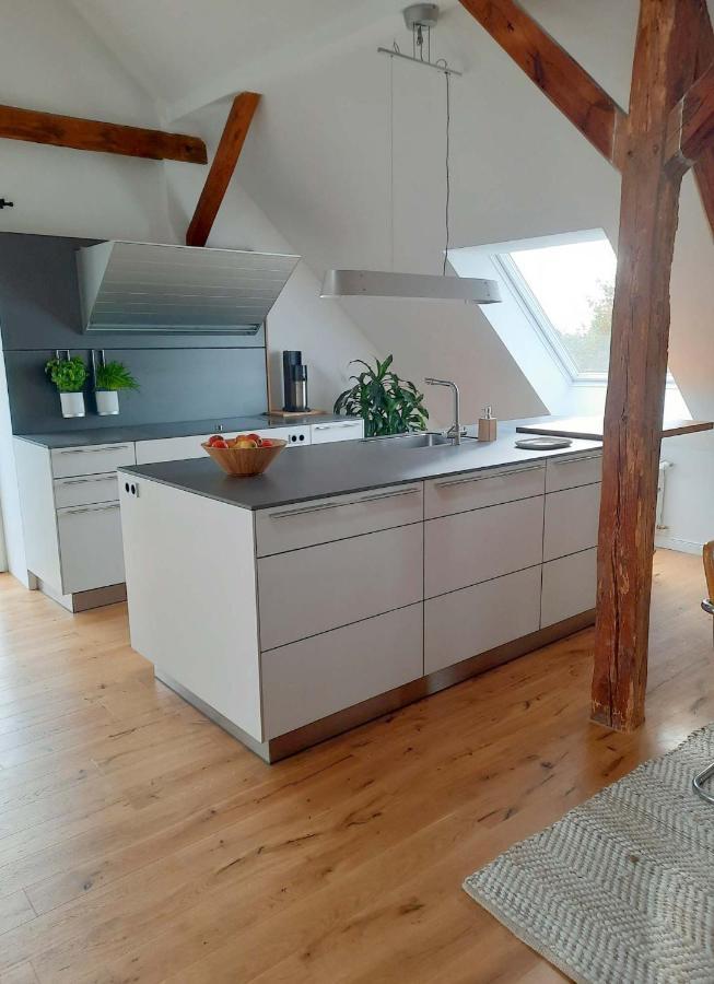 Luxurioeses Loft Mit Schoenem Blick Tremsbüttel Kültér fotó