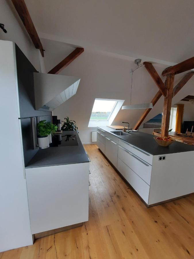 Luxurioeses Loft Mit Schoenem Blick Tremsbüttel Kültér fotó
